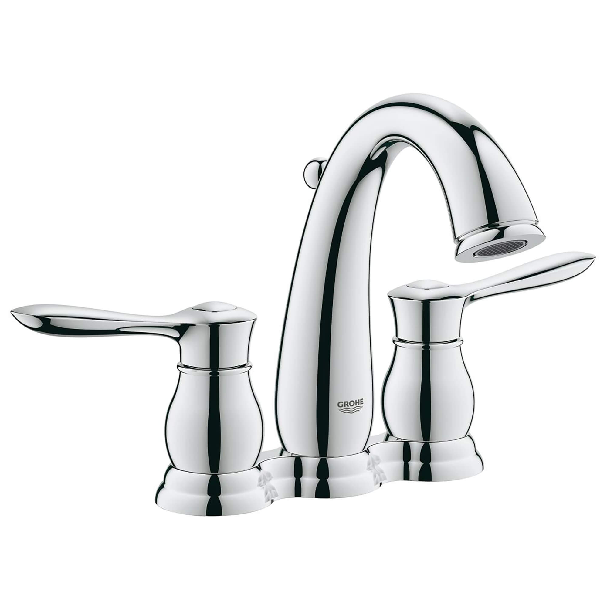 Parkfield 4 In Centerset 2 Handle Bathroom Faucet   15 GPM
